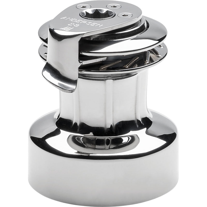 ANDERSEN 28 ST FS - 2-Speed Self-Tailing Manual Winch - Full Stainless Steel