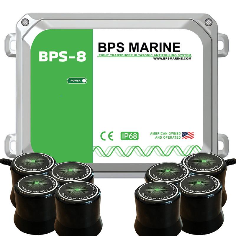 BPS-8 8-Transducer Ultrasonic Antifouling System - 12VDC