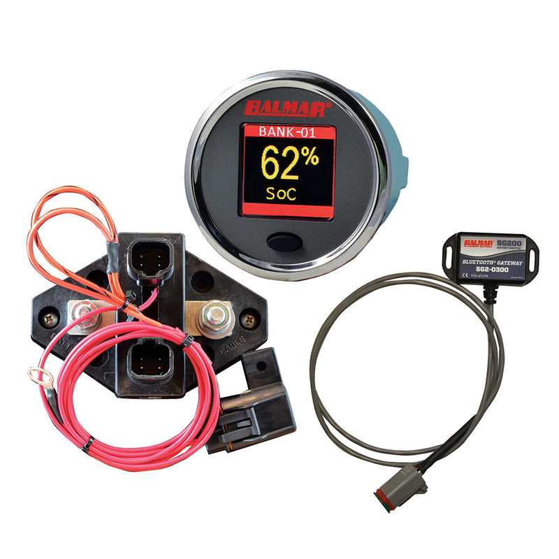 SG210 Battery Monitor Kit w/Display Shunt Gateway