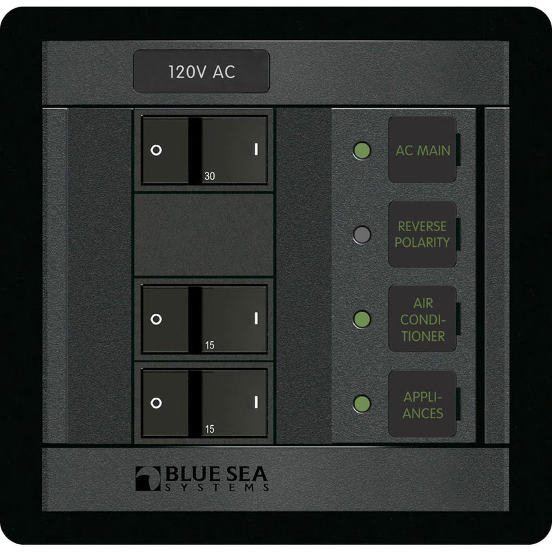 1214 120V AC Main + 2 Positions
