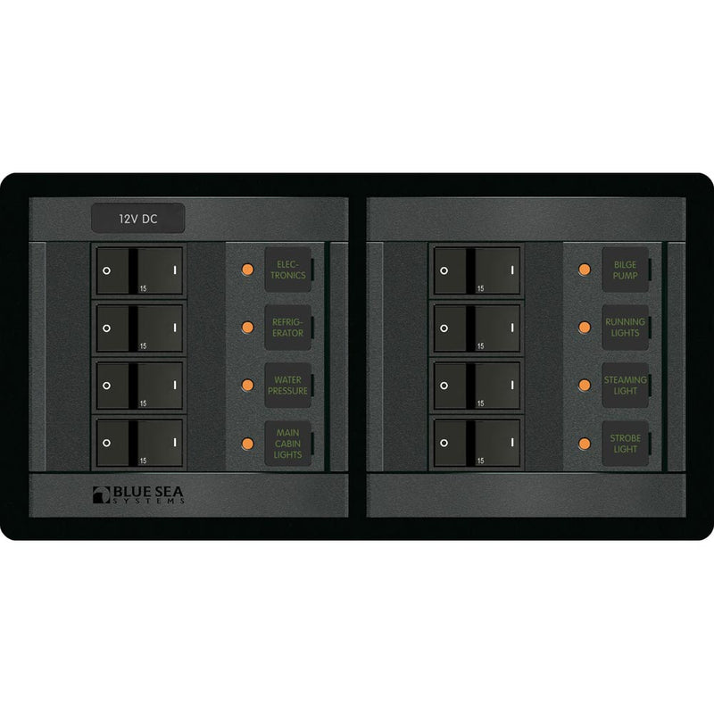 1225 12V DC 8 Position - Horizontal