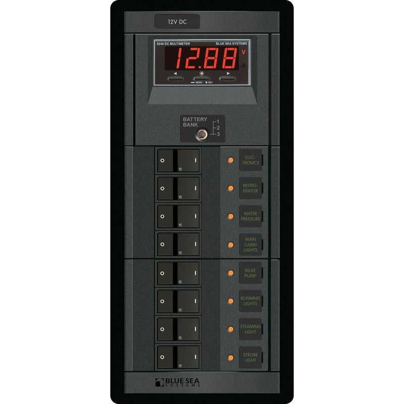 1227 12V DC 8 Position w/Digital Meter