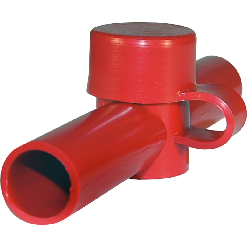 4003 Cable Cap Dual Entry - Red