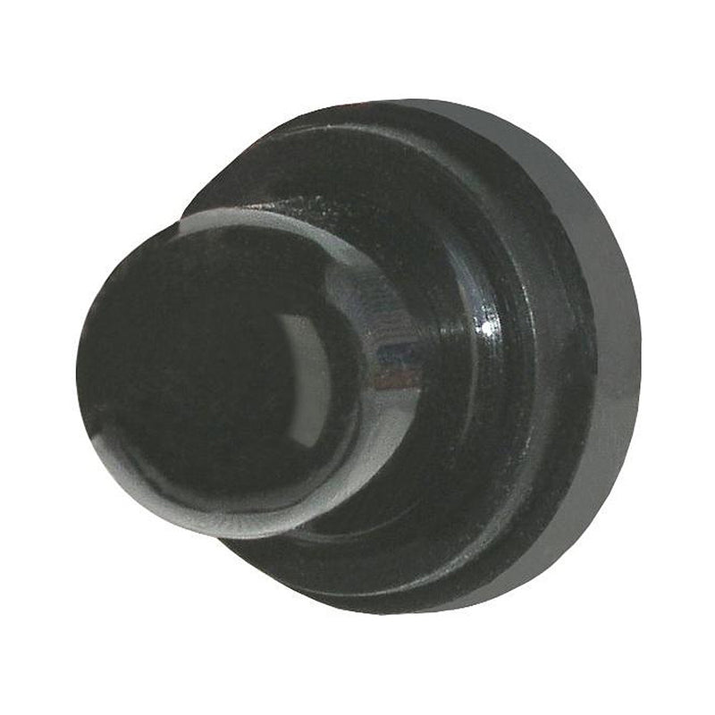 4137 Push Button Reset Only Circuit Breaker Boot - Black