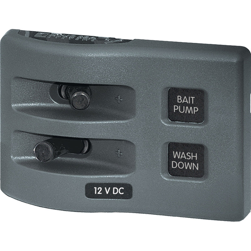 4303 WeatherDeck® 12V DC Waterproof Switch Panel - 2 Position
