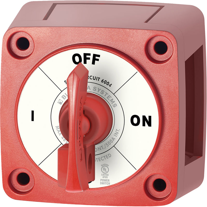 6004 Single Circuit ON-OFF w/Locking Key - Red