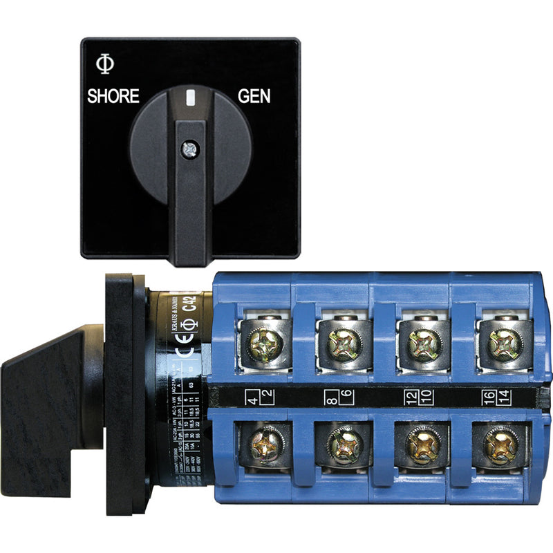 6337 Switch, AC 120V AC 30A OFF+2 Position