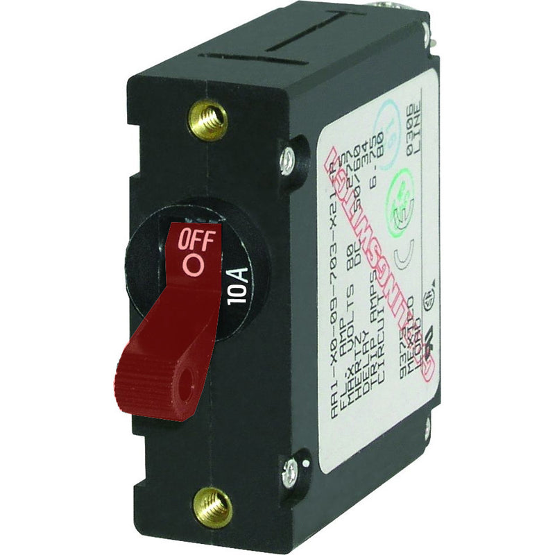 7205 AC / DC Single Pole Magnetic World Circuit Breaker - 10 Amp