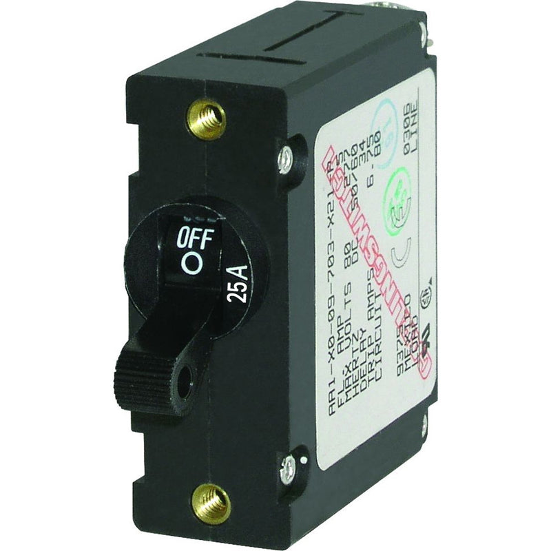 7216 AC / DC Single Pole Magnetic World Circuit Breaker - 25 Amp