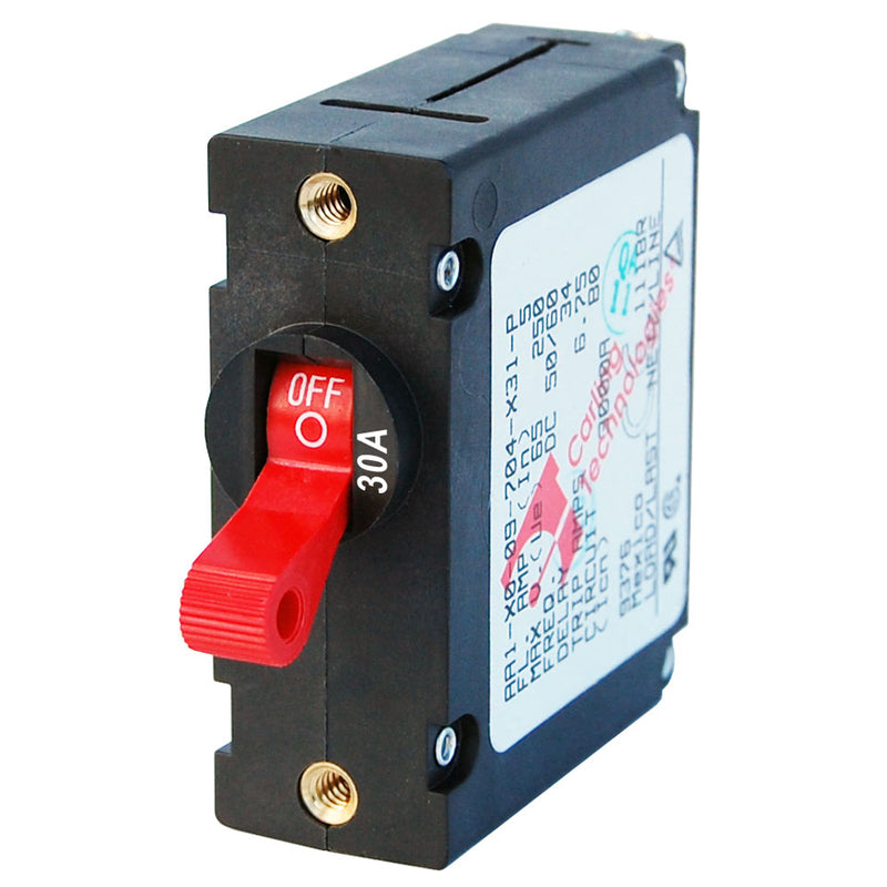 7221 AC / DC Single Pole Magnetic World Circuit Breaker - 30 Amp