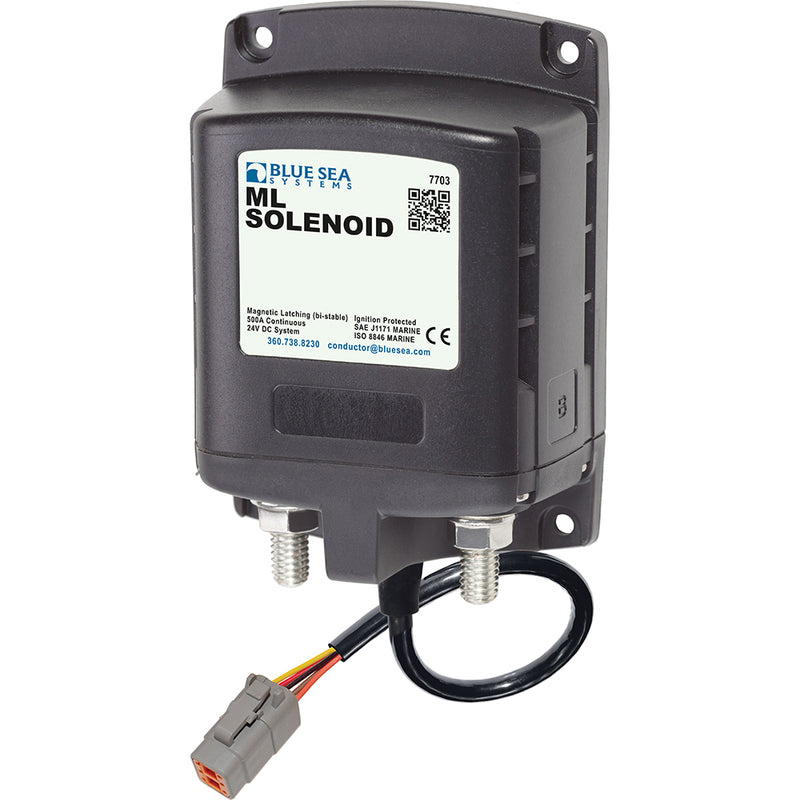 7703100 ML Solenoid 24V 500A w/Deutsch Connector