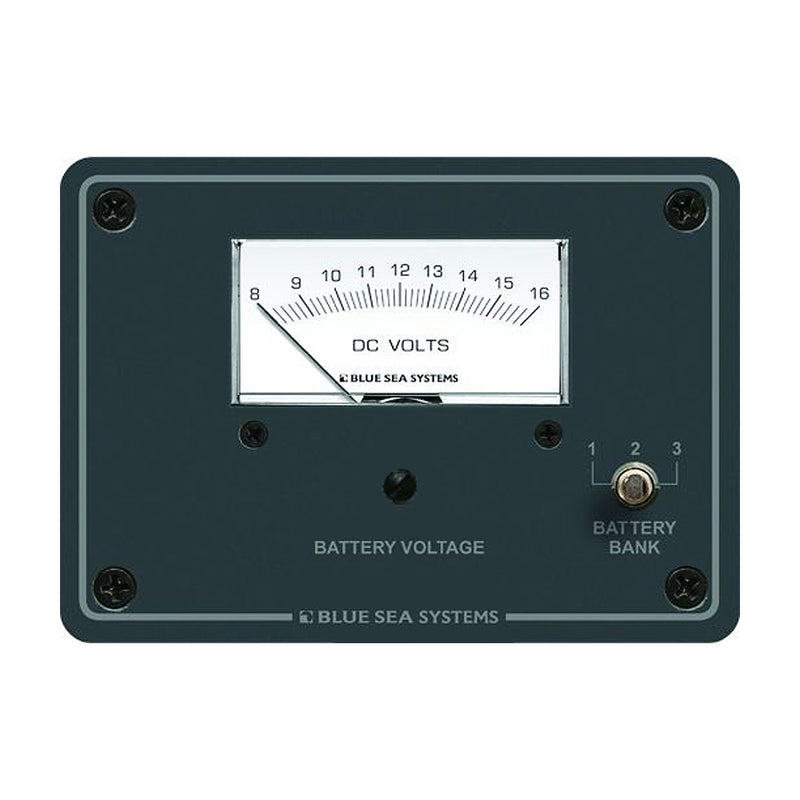 8015 DC Analog Voltmeter w/Panel