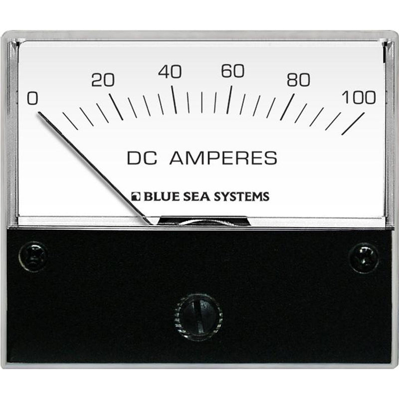 8017 DC Analog Ammeter - 2-3/4" Face, 0-100 Amperes DC