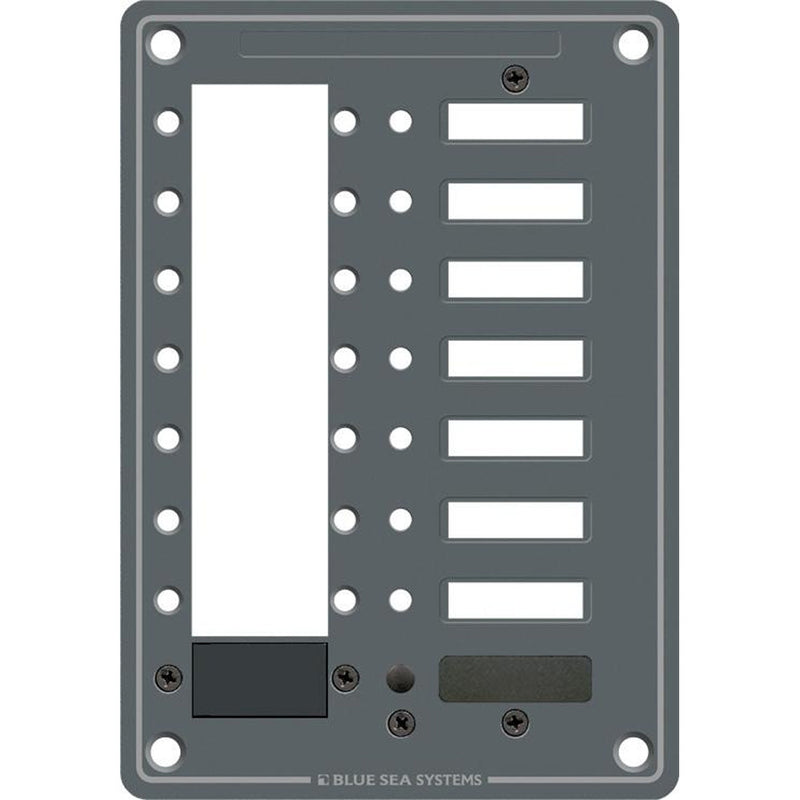 8087 8 Position DC C-Series Panel - Blank