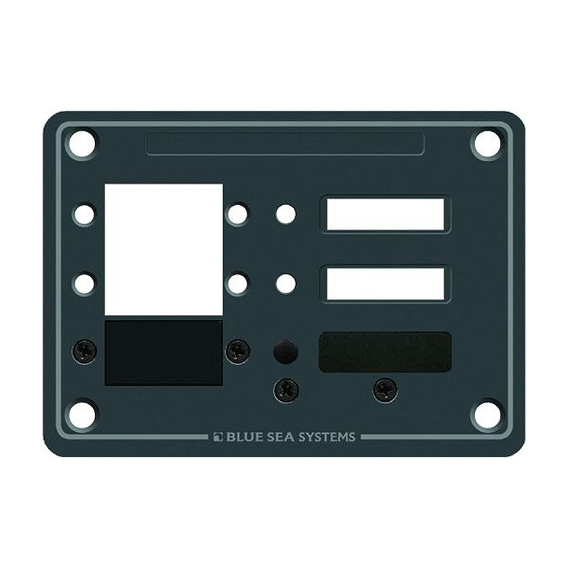8088 3 Position DC C-Series Panel - Blank