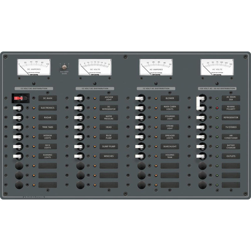 8195 AC Main + 8 Positions / DC Main + 29 Positions