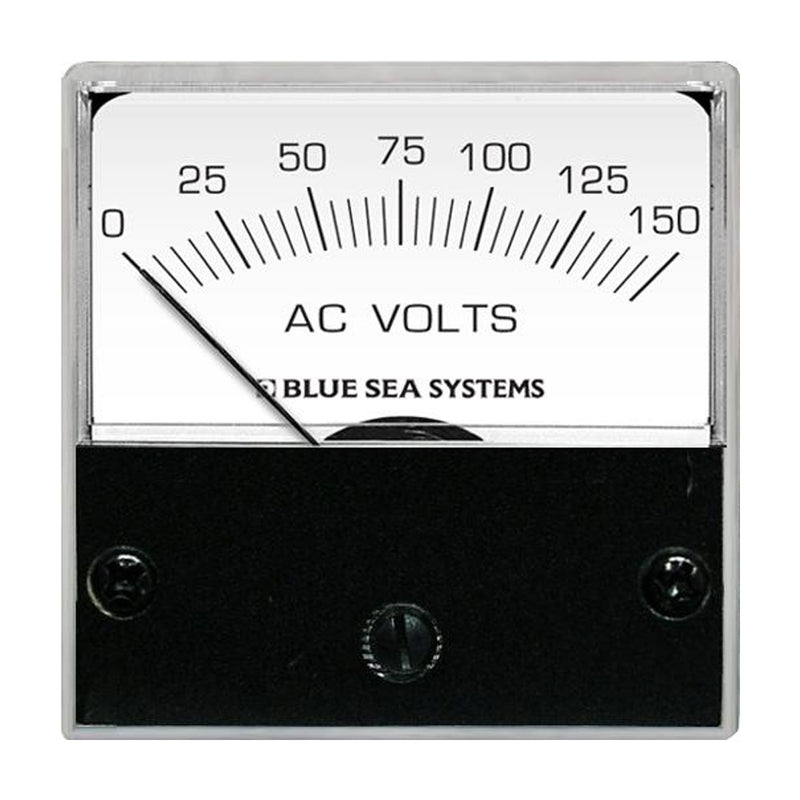 8244 AC Analog Micro Voltmeter - 2" Face, 0-150 Volts AC