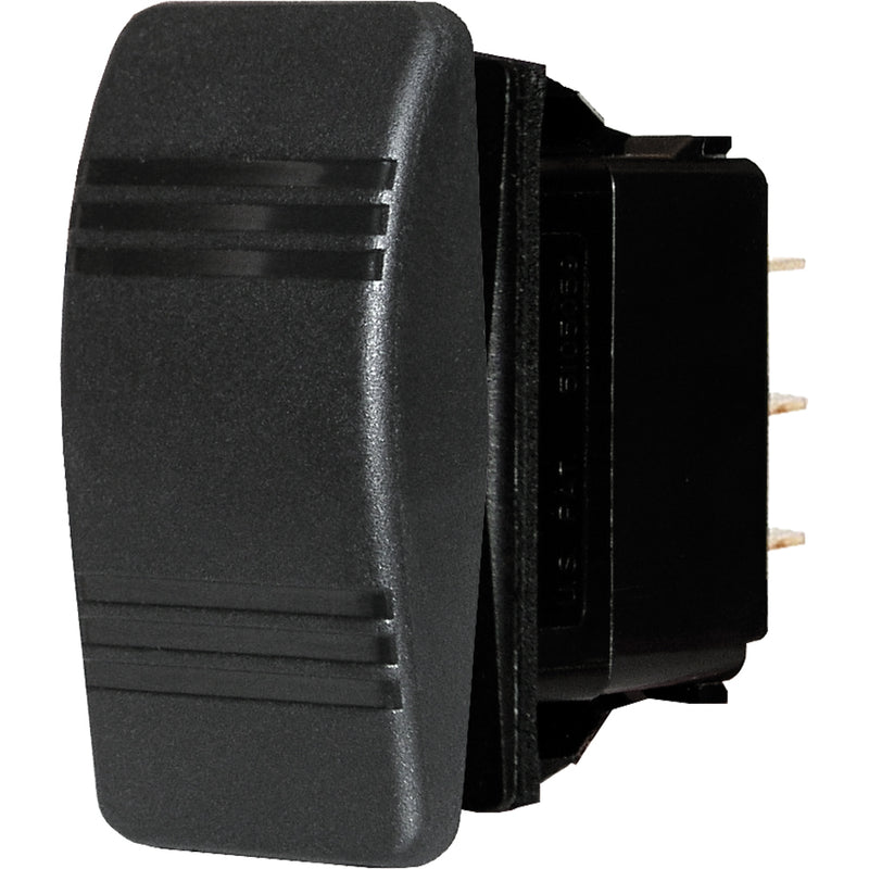 8292 Water Resistant Contura III Switch - OFF-(ON) - Black
