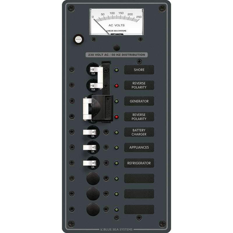 8589 AC Toggle Source Selector (230V) - 2 Sources + 6 Positions