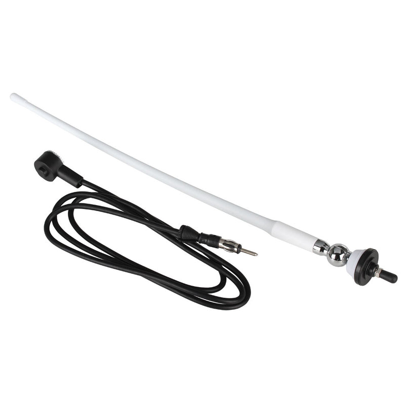 MRANT12W AM/FM Rubber Antenna - White