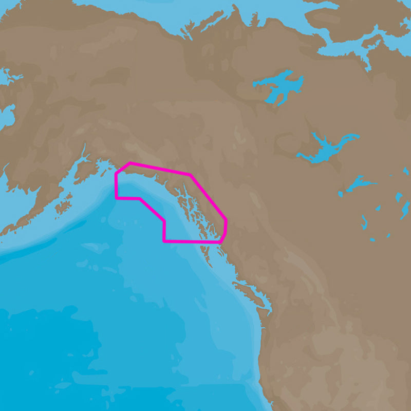 C-MAP 4D NA-D959 Dixon Entrance to Cape St. Elias