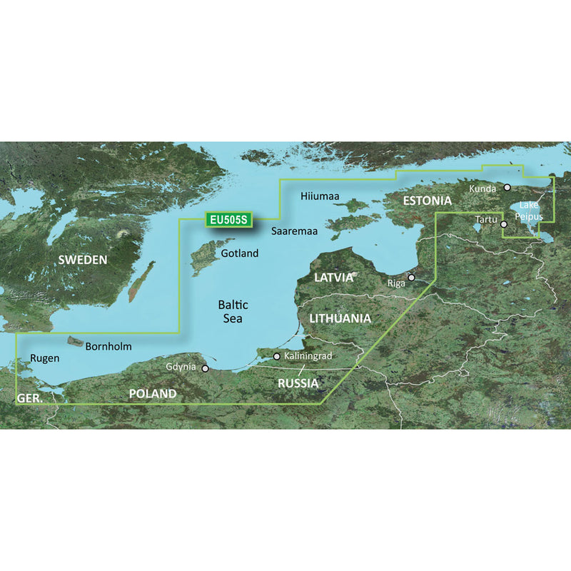 Garmin BlueChart® g3 Vision® HD - VEU065R - Baltic Sea, East Coast - microSD™/SD™