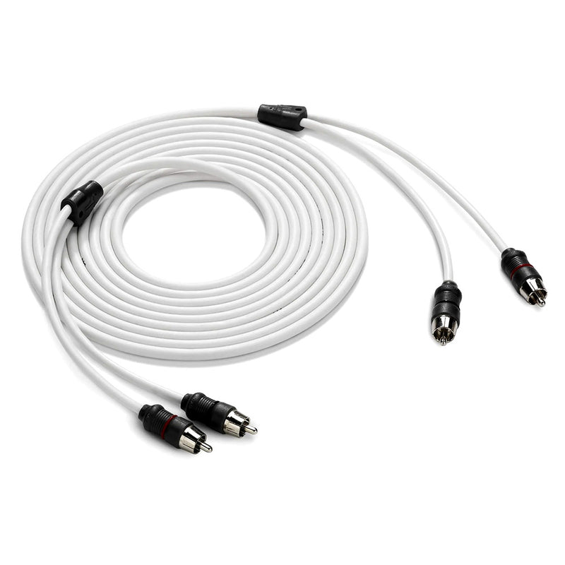 JL Audio 2-Channel 12' Marine Audio RCA Cable - XMD-WHTAIC2-12