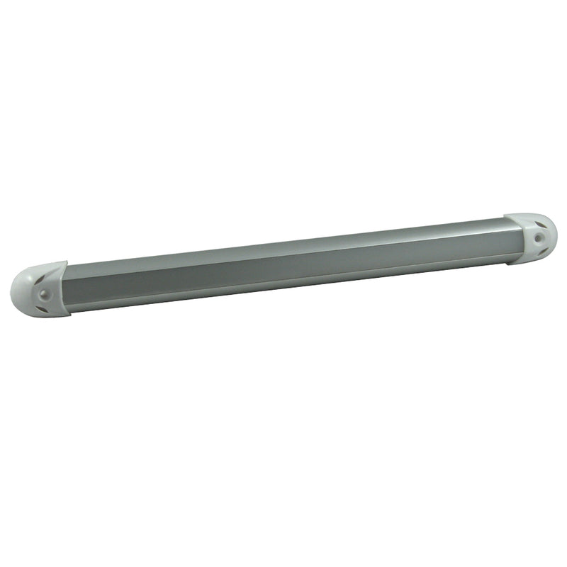 Lumitec Rail2 12" Light - 3-Color Blue/Red Non Dimming w/White Dimming