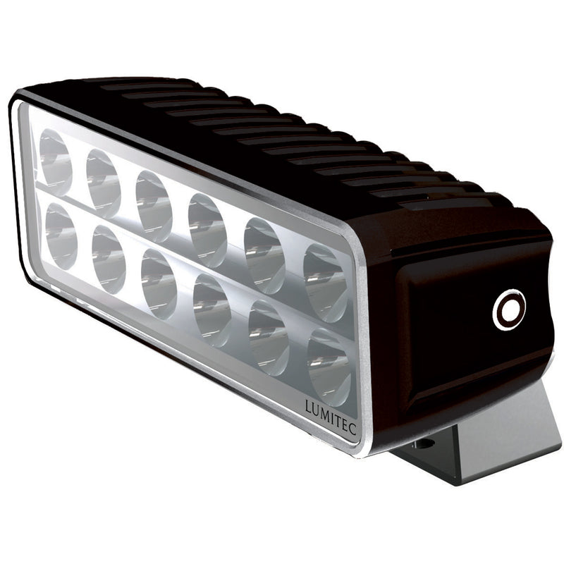 Lumitec Maxillume h60 - Trunnion Mount Flood Light - White Dimming - Black Housing
