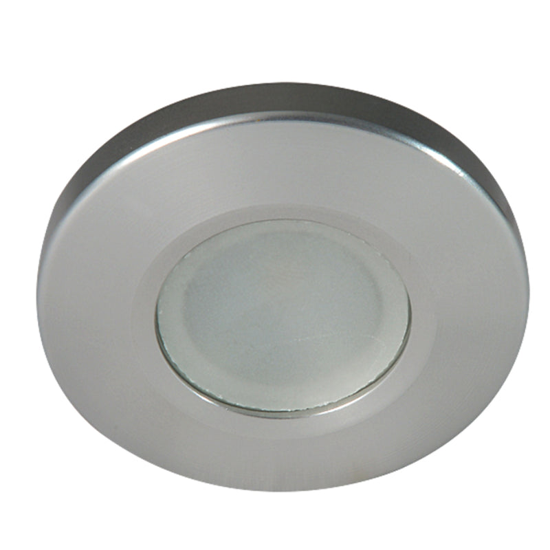 Lumitec Orbit Spectrum Flush Mount Down Light - Brushed Housing - White Dimming & Red/Blue Non-Dimming