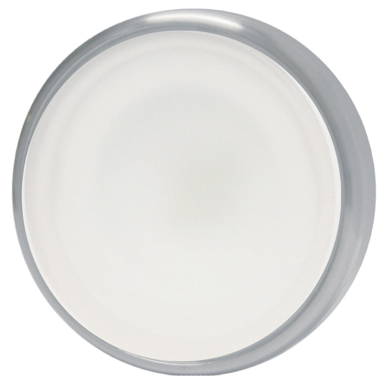 Lumitec Halo - Flush Mount Down Light - Brushed Finish - 4-Color White/Blue/Red/Purple Non-Dimming