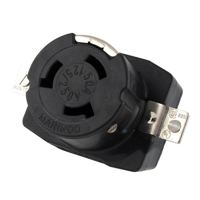 6369CR 125/250V 50Amp Wire Dockside Receptacle