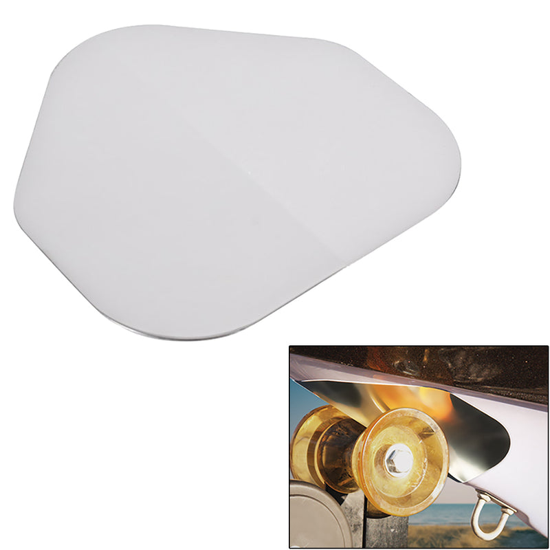 Megaware ScuffBuster™ Standard - 5.75" x 4.5" - Solid Bowguard - 22G - Stainless Steel