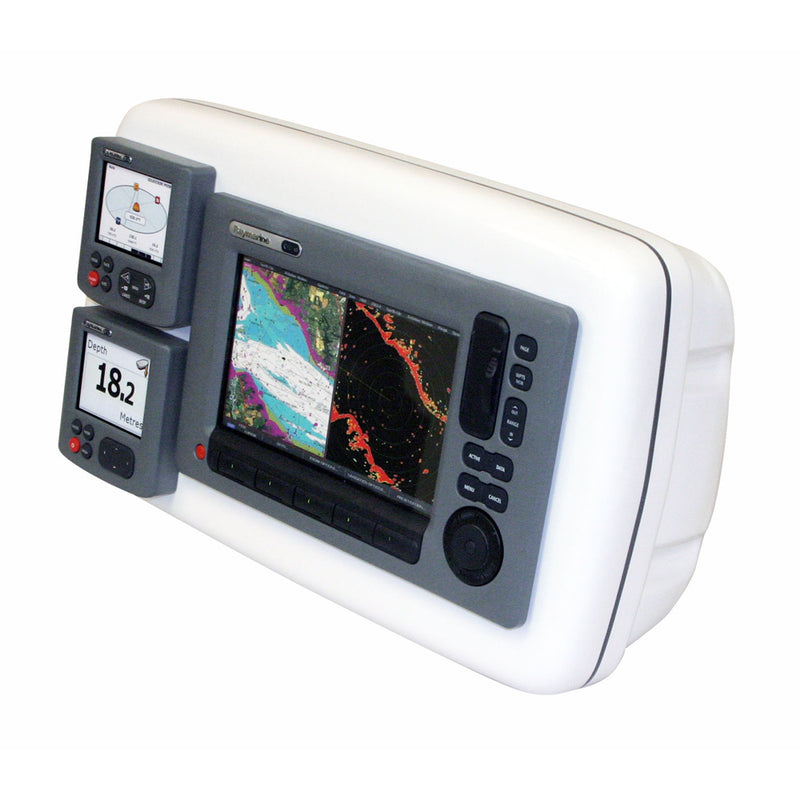 GP1081 SailPod Precut f/Raymarine C90W/E90W & 2 ST60s f/5" Guard