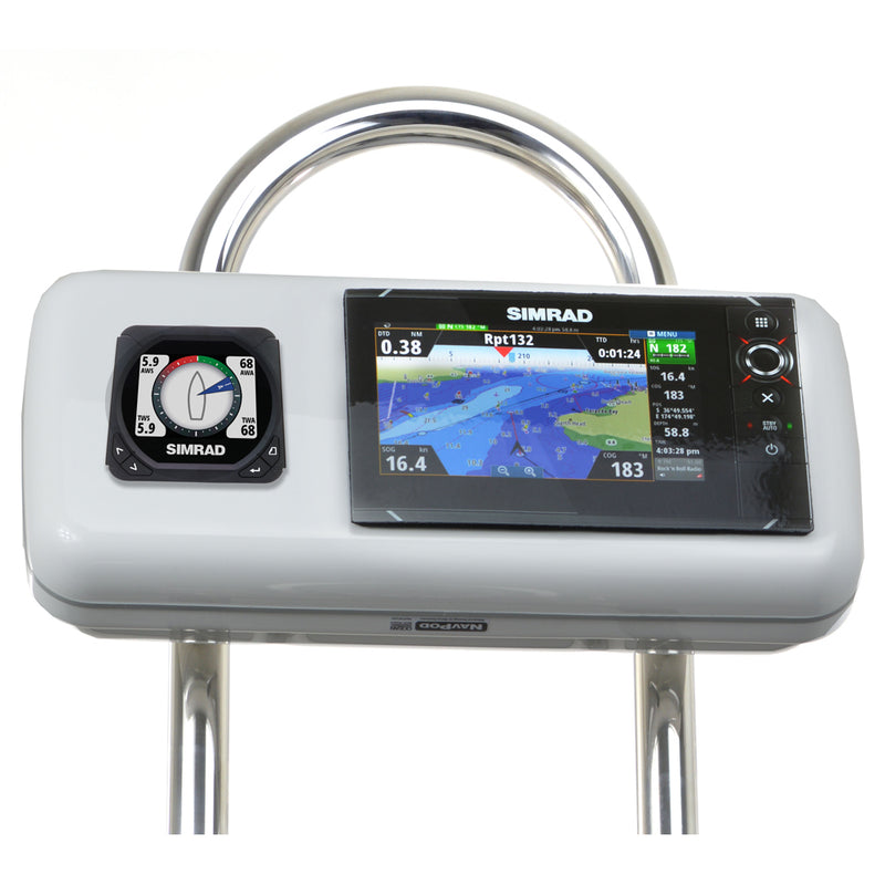 GP1516 SystemPod Pre-Cut f/Simrad NSS7 evo2 or B&G Zeus² 7 & 1 Instrument f/9.5" Wide Guard