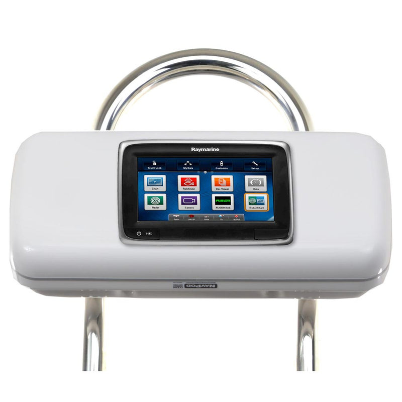 GP1523 SystemPod Pre-Cut f/Raymarine a75/a77/a78 Mounted In Center f/9.5" Wide Guard