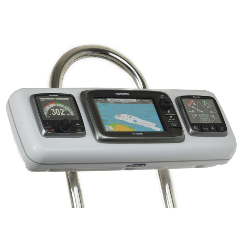 GP1604 SystemPod Pre-Cut f/Raymarine e7/e7D & 2 Instruments f/9.5" Wide Guard