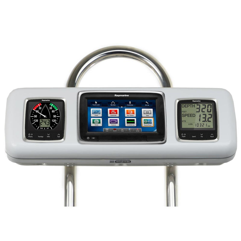 GP1605 SystemPod Pre-Cut f/Raymarine a75/a77/a78 & 2 Instruments f/9.5" Wide Guard