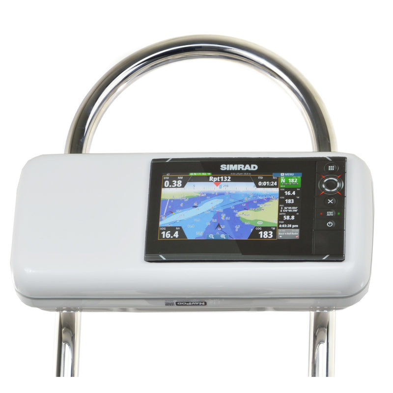 GP2506 SystemPod Pre-Cut f/Simrad NSS7 evo2 or B&G Zeus² 7 w/Space On The Left f/12" Wide Guard