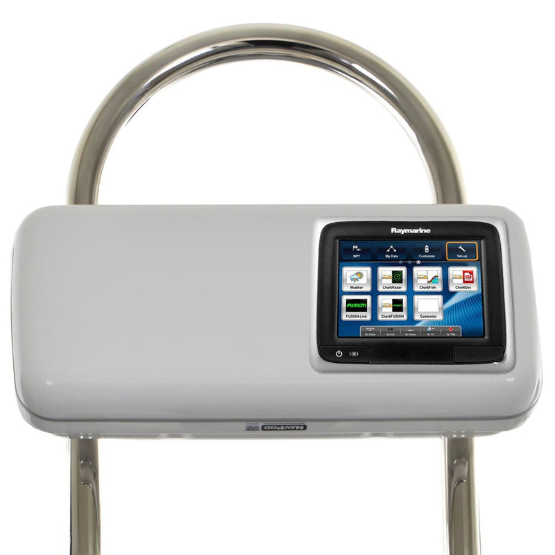 GP2507 SystemPod Pre-Cut f/ Raymarine a65/a67/a68 w/Space On The Left f/12" Wide Guard