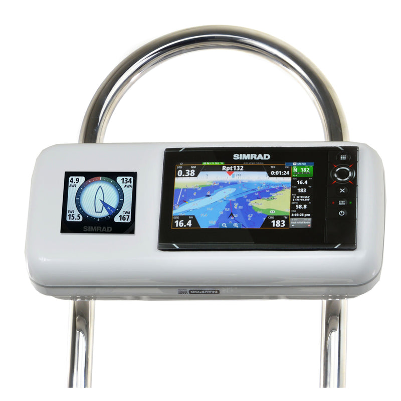 GP2516 SystemPod Pre-Cut f/Simrad NSS7 evo2 or B&G Zeus² 7 & 1 Instrument f/12" Wide Guard
