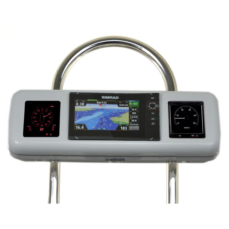 GP2606 SystemPod Pre-Cut f/Simrad NSS7 evo2 or B&G Zeus² 7 & 2 Instruments f/12" Wide Guard