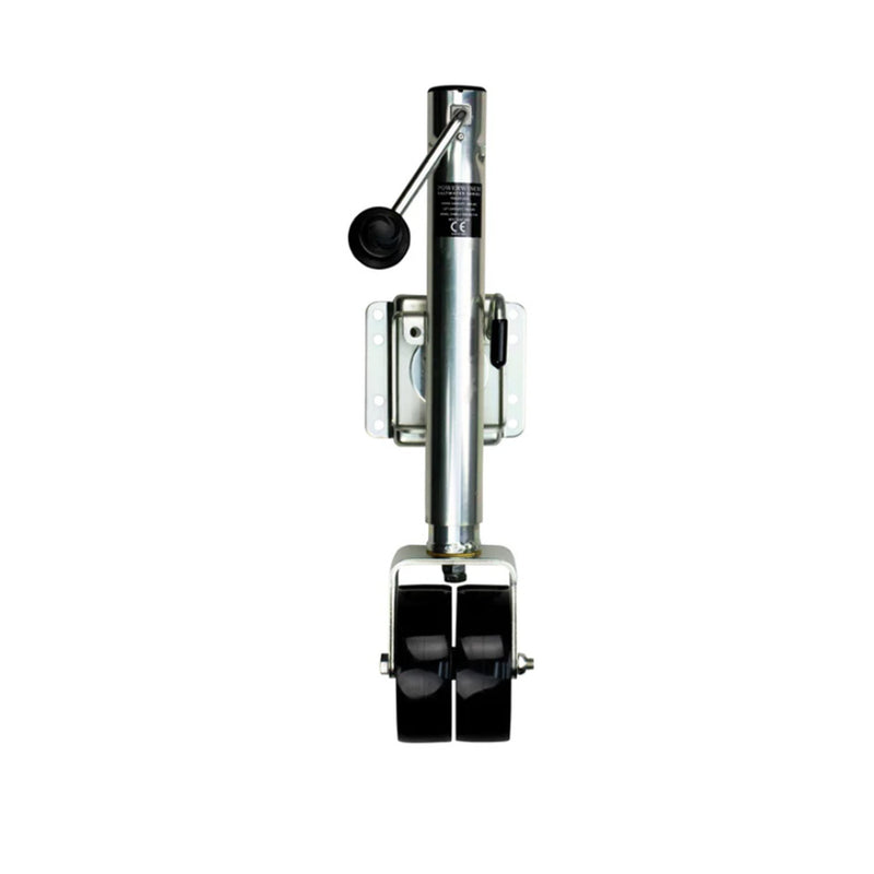 Powerwinch Saltwater Series Jack - 1500lb, Bolt-On, Double Wheel, Zinc 500+ HR Salt Spray