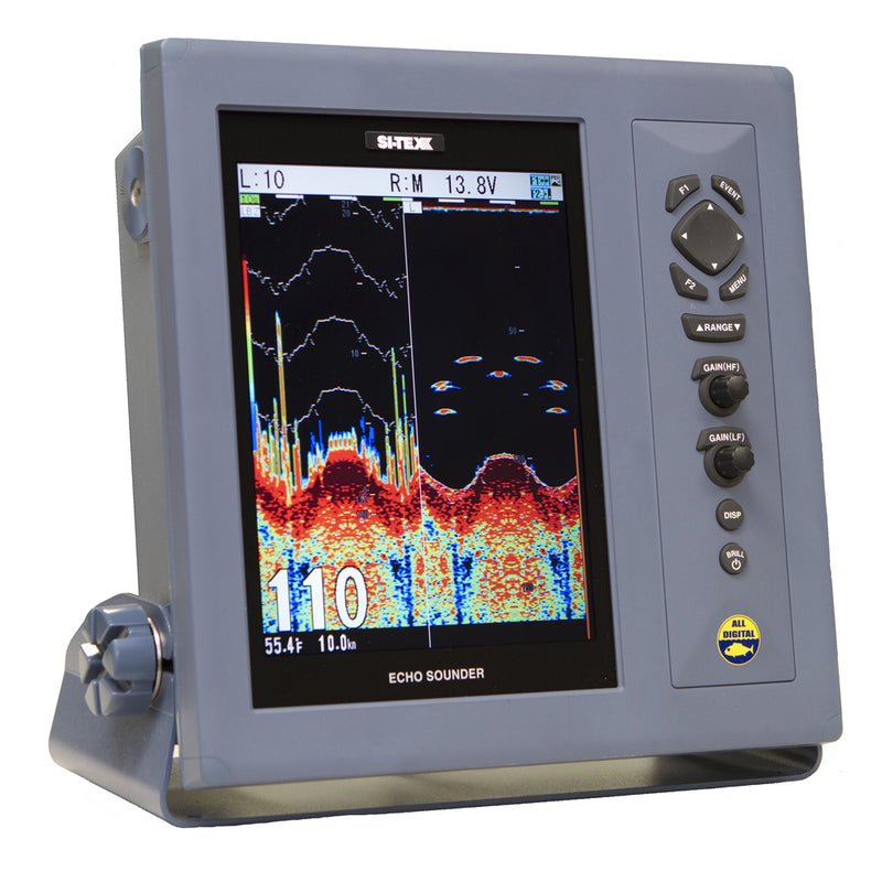 CVS-1410 Dual Freq Color 10.4" LCD Fishfinder 1Kw - No Transducer