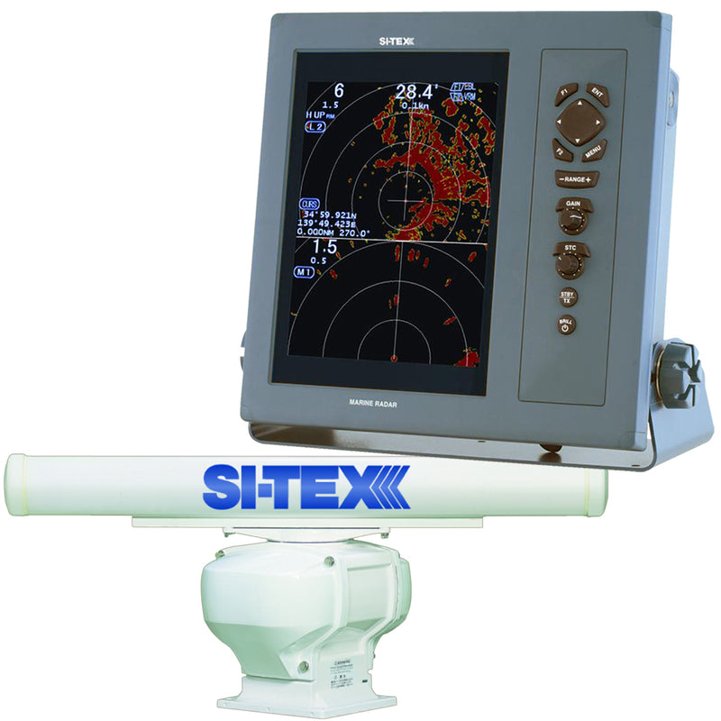 SI-TEX Professional Dual Range Radar w/12kW 6' Open Array - 10.4" Color TFT LCD Display