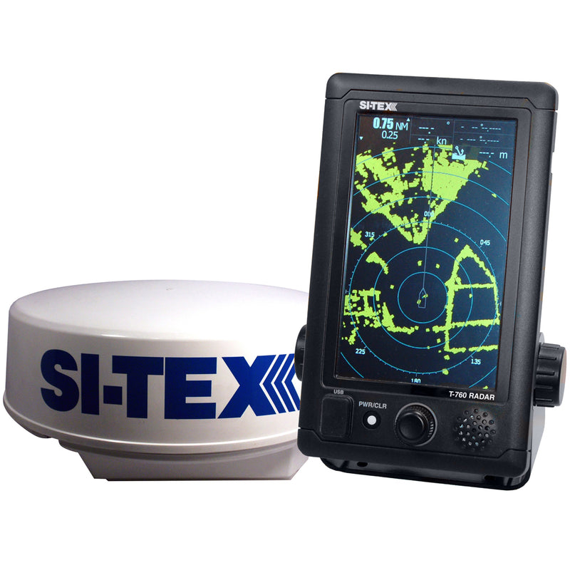 T-760 Compact Color Radar w/4kW 18" Dome - 7" Touchscreen