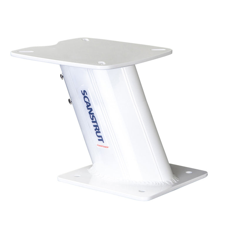 APT-250-02 - Aluminum PowerTower® Radar Mount - 10" Aft Leaning