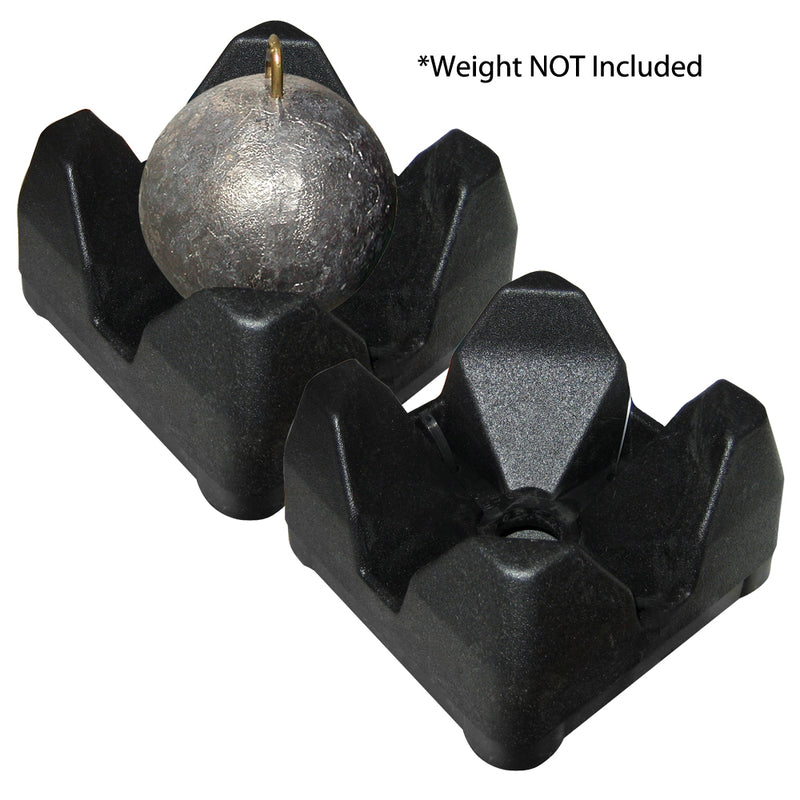 3022-BK Weight Mate - Black 2 Pack