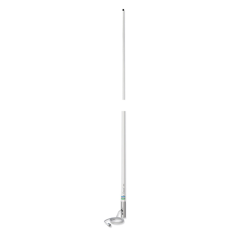 5101 8’ Classic VHF Antenna w/15' RG-58 Cable - White