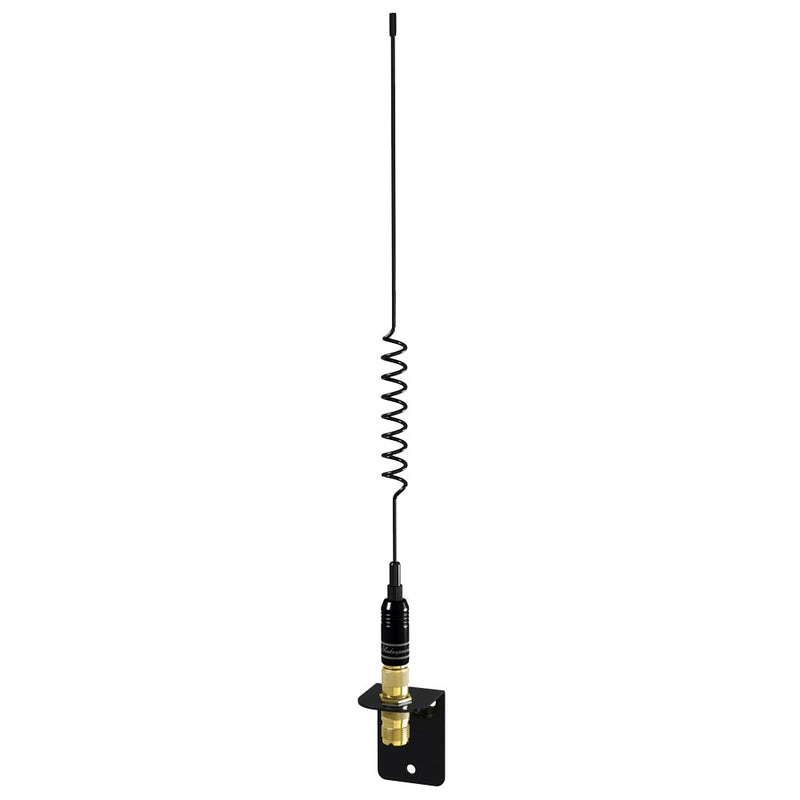 5216 SS Black Whip Antenna - Bracket Included